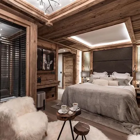 شاليه Beautiful Chalet With Sauna For 14 People
